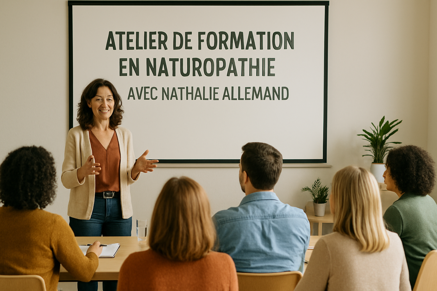 Atelier de formation en naturopathie avec Nathalie Allemand